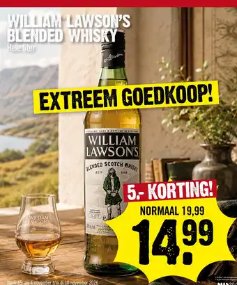 William lawson's blended whisky