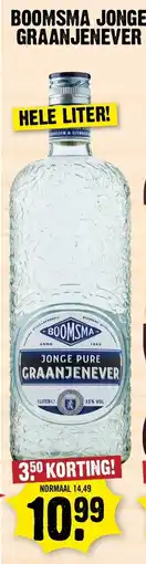 Dirk Jonge Pure Graanjenever aanbieding