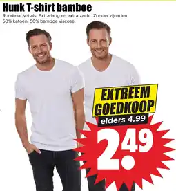 Dirk Hunk T-shirt bamboe aanbieding
