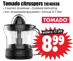 Dirk Tomado citruspers TJC4003B aanbieding