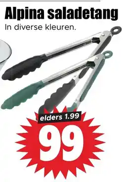 Dirk Alpina saladetang aanbieding