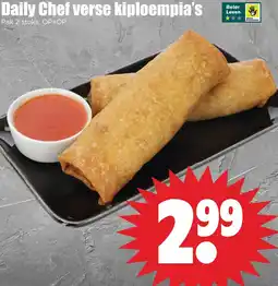 Dirk Daily Chef verse kiploempia's aanbieding