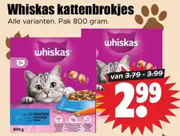 Dirk Whiskas kattenbrokjes aanbieding