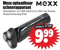 Dirk Mexx oplaadbaar scheerapparaat aanbieding