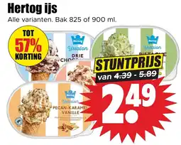 Dirk Hertog ijs aanbieding