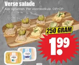 Dirk Verse salade aanbieding