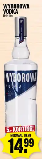 Super Dirck 3 Wyborowa Vodka aanbieding