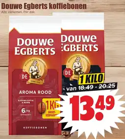 Dirk Douce Egberts koffiebonen aanbieding