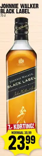 Super Dirck 3 Johnnie Walker Black Label aanbieding