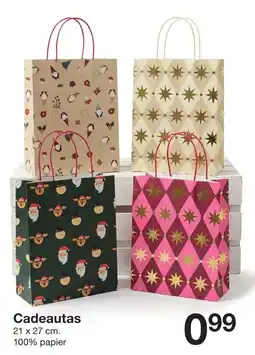 Zeeman Cadeautas aanbieding