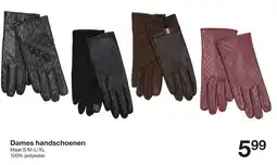 Zeeman Dames handschoenen aanbieding