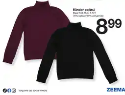 Zeeman zeema kinder coltrui aanbieding