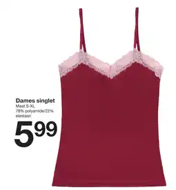 Zeeman Dames singlet aanbieding
