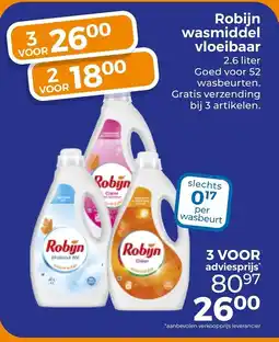 Trekpleister Robijn wasmiddel vloeibaar aanbieding