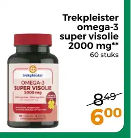 Trekpleister trekpleister omega-3 super visolie 2000 mg aanbieding