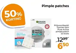 Trekpleister Garnier pimple patches aanbieding