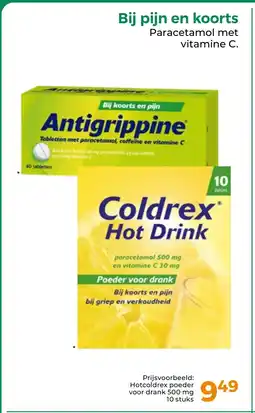 Trekpleister Coldrex Hot Drink aanbieding