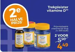 Trekpleister Trekpleister vitamine D aanbieding