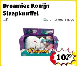 Kruidvat Dreamiez Konijn Slaapknuffel aanbieding