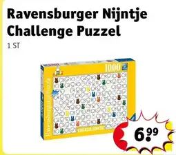 Kruidvat Ravensburger Nijntje Challenge Puzzel aanbieding