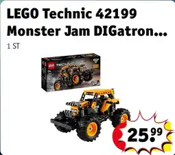 Kruidvat LEGO Technic 42199 Monster Jam DIGatron Pull-Back aanbieding