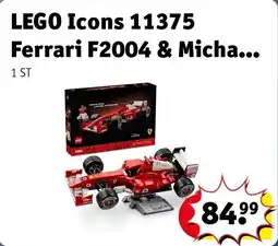 Kruidvat LEGO Icons 11375 Ferrari F2004 & Michael Schumacher aanbieding