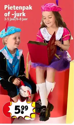 Kruidvat Pietenpak of jurk aanbieding