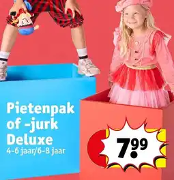 Kruidvat Pietenpak of jurk Deluxe aanbieding