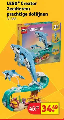 Kruidvat LEGO Creator Zeedieren: prachtige dolfijnen aanbieding
