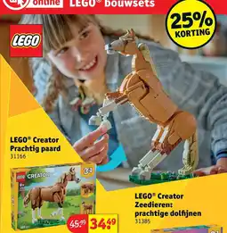 Kruidvat LEGO Creator Prachtig paard aanbieding