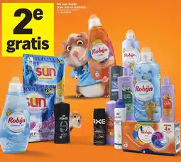 Albert Heijn Alle Sun, Robijn, Dove, Axe en Andrélón aanbieding