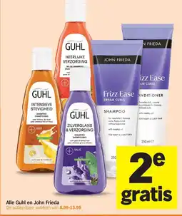 Albert Heijn Alle Guhl en John Frieda aanbieding