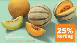 Albert Heijn AH Galia of Cantaloupe meloenen aanbieding