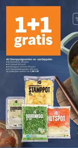 Albert Heijn AH Stampotgroenten en aardappelen aanbieding