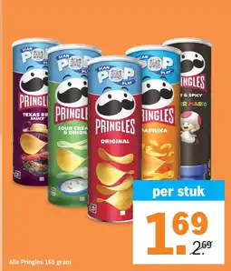 Albert Heijn Alle Pringles aanbieding