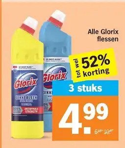 Albert Heijn Alle Glorix flessen aanbieding