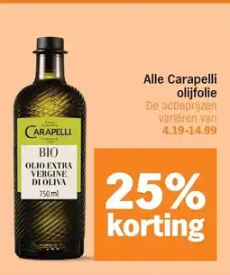 Albert Heijn Alle Carapelli olijfolie aanbieding