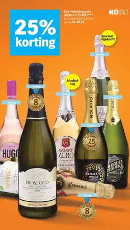 Albert Heijn Alle mousserende wijnen aanbieding