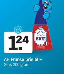 Albert Heijn AH Franse brie 60+ aanbieding