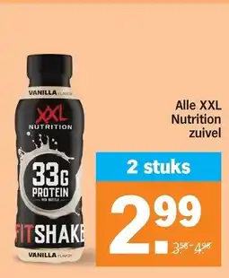 Albert Heijn Alle XXL Nutrition zuivel aanbieding
