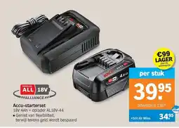 Albert Heijn Accu-starterset aanbieding