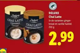 Lidl DELUXE Chai Latte aanbieding