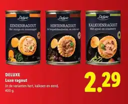Lidl DELUXE Luxe ragout aanbieding