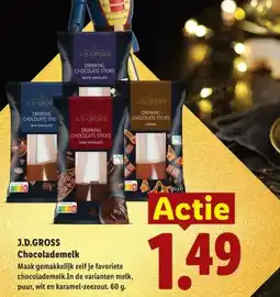 Lidl J.D.GROSS Chocolademelk aanbieding