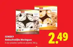 Lidl SONDEY Ambachtelijke Meringues aanbieding