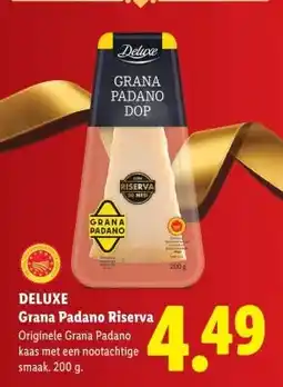 Lidl DELUXE Grana Padano Riserva aanbieding