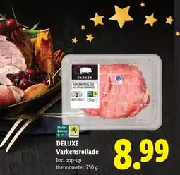 Lidl DELUXE Varkensrollade aanbieding