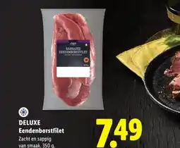 Lidl DELUXE Eendenborstfilet aanbieding