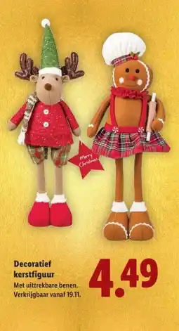 Lidl Decoratief kerstfiguur aanbieding