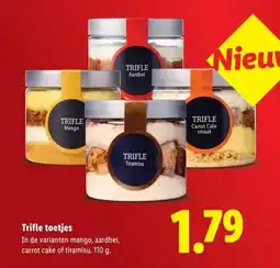Lidl Trifle toetjes aanbieding